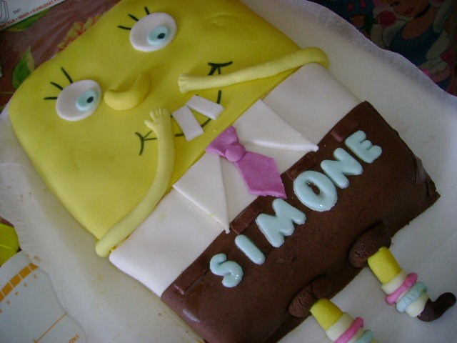 Torta Sponge Bob  